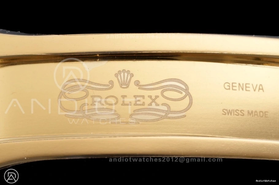 Gold VSF 804 Daytona Marker Weight Black Best Snug Gain Black Dial 1:1 DD Stick Sub-dial Oyster-flex Rim Edition 126518 on Strap 0308